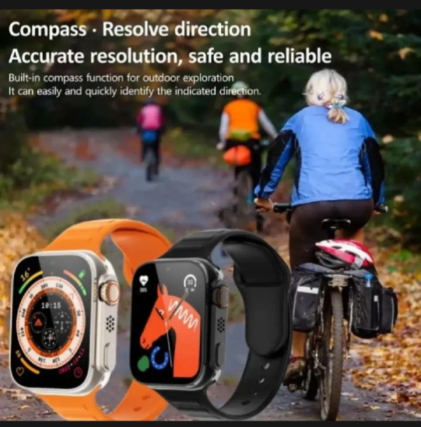 7-in-1 Ultra Smart Watch with LCD Display & Straps