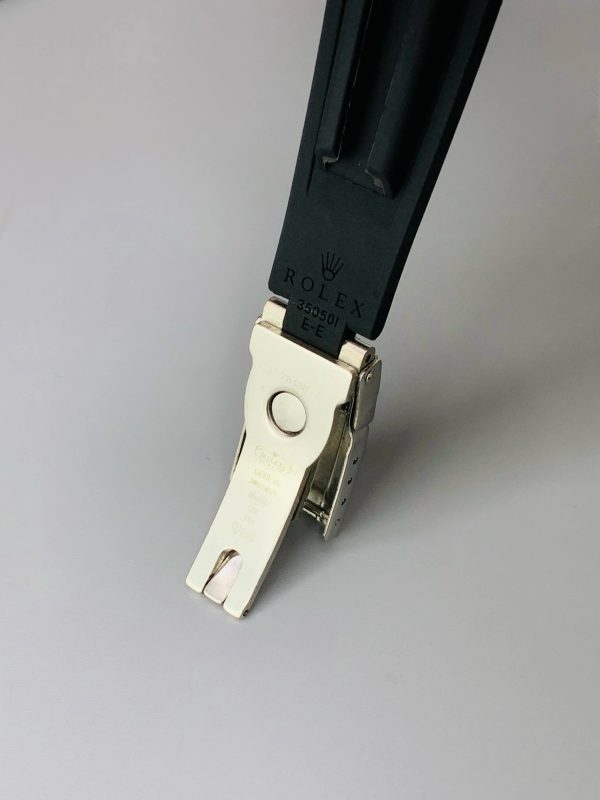 Rolex Oyster Perpetual Black Dial with Rubber Strap