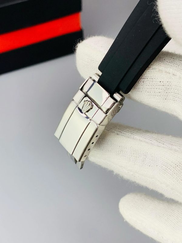 Rolex Oyster Perpetual Black Dial with Rubber Strap