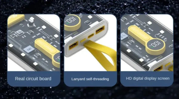 Fast Charging Cable 66W – Type-C & iPhone, Golden TPE