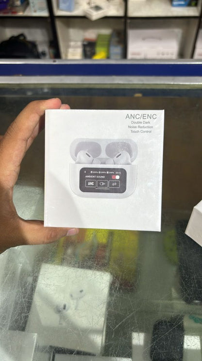 ANC Wireless Earbuds with Touch Control & Display Case