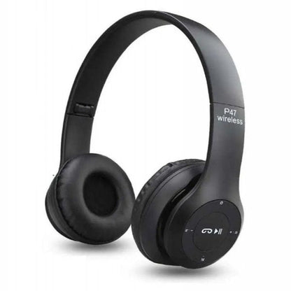 P47 Wireless Bluetooth Headphones with Radio & Card Slot