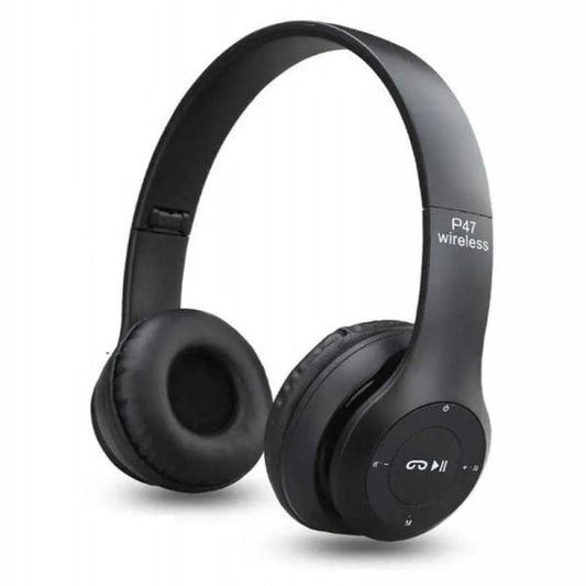 P47 Wireless Bluetooth Headphones with Radio & Card Slot