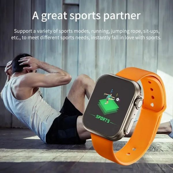 D20 Ultra Smartwatch with Health & Fitness Tracking