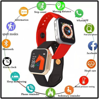 D20 Ultra Smartwatch with Health & Fitness Tracking