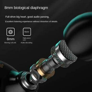 M25 Bluetooth 5.3 Wireless Earbuds with LED Display