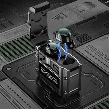 M25 Bluetooth 5.3 Wireless Earbuds with LED Display