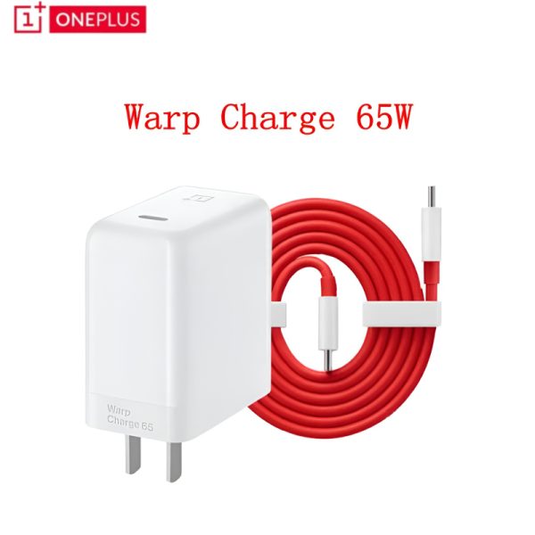 OnePlus 65W Warp Charge Adapter – Type-C Fast Charger
