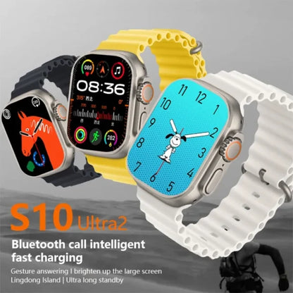 S10 Ultra 2 Smart Watch with Titanium Build & 7 Straps