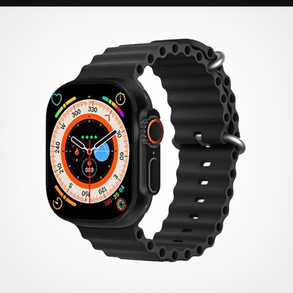 t800 1.99" Smartwatch with Titanium Case & Dual Bluetooth