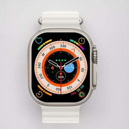 t800 1.99" Smartwatch with Titanium Case & Dual Bluetooth