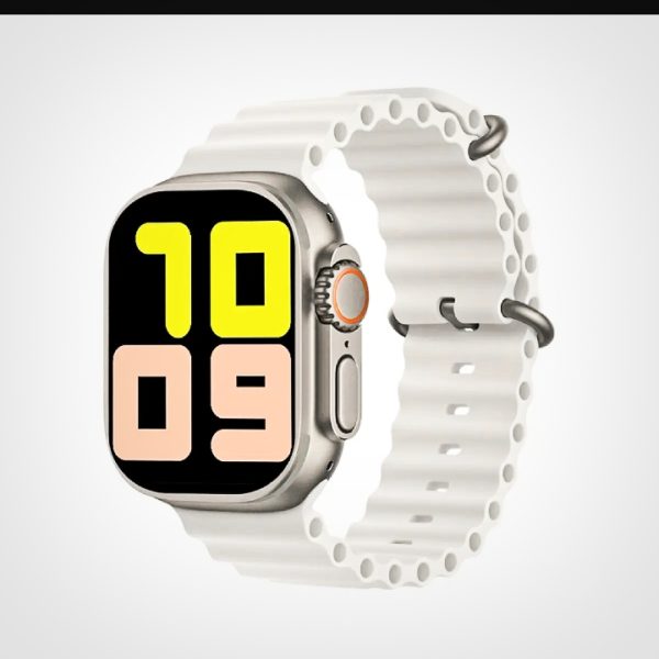 t800 1.99" Smartwatch with Titanium Case & Dual Bluetooth