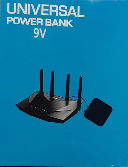 WiFi Router Power Bank 20000mAh – Dual Voltage Backup